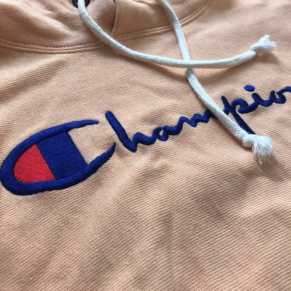 Champion Reverse Weave Script Logo Hoodie S - Picture 5 of 13